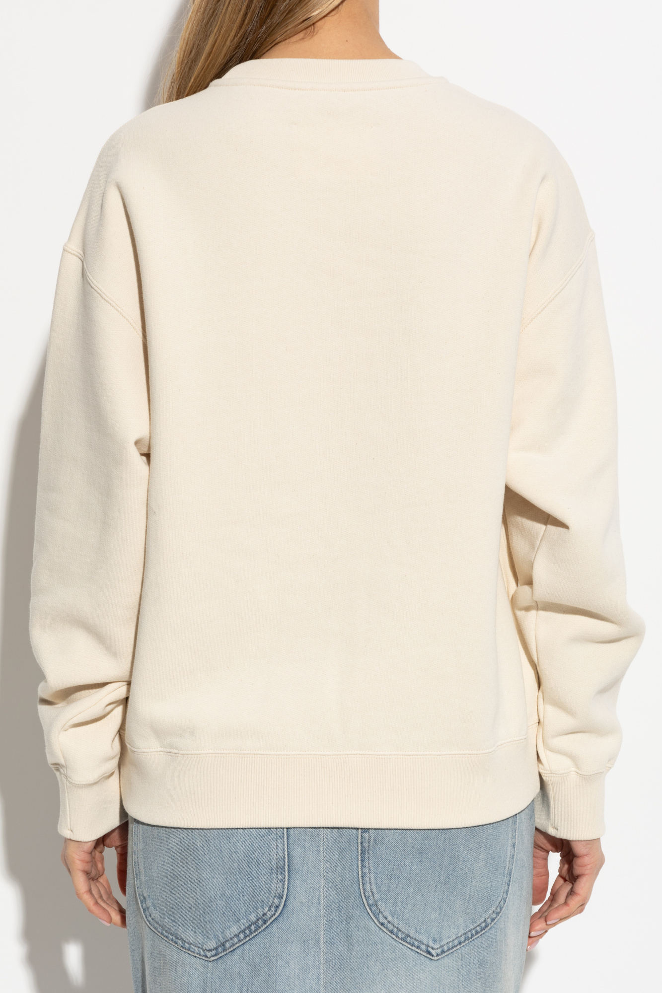 JIL SANDER+ クリーム色 スウェット JIL SANDER(ジルサンダー) / 21SS/タグ付/ロゴコットン